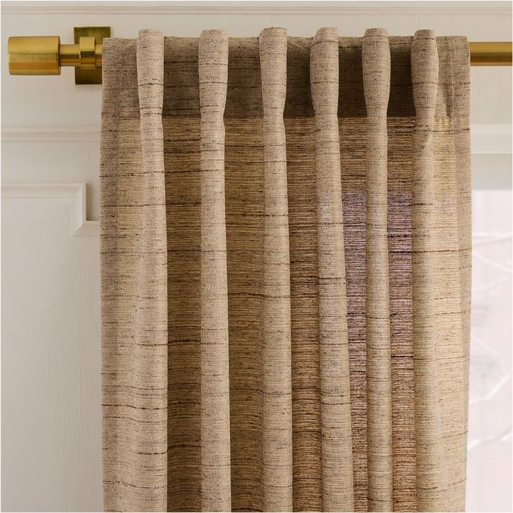 Astor Faux Silk Texture Sheer Curtain – Luxurious and Elegant